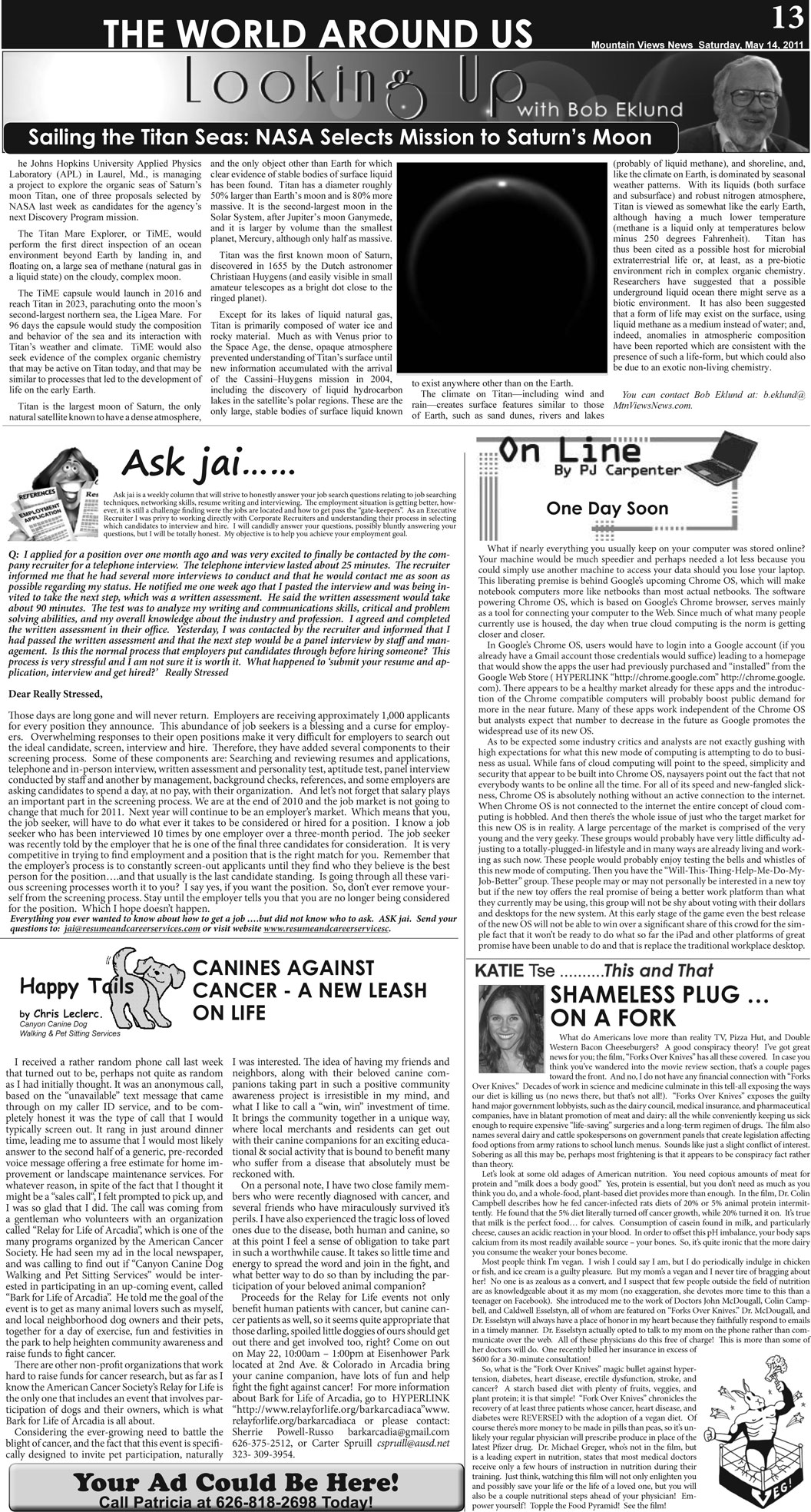 MVNews this week:  Page 13