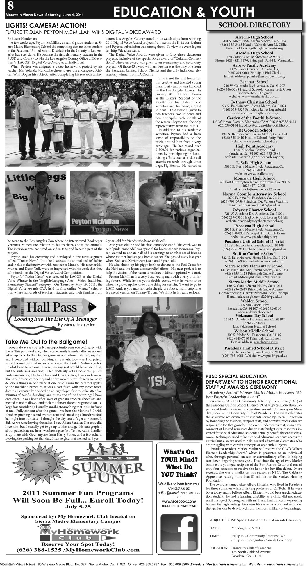 MVNews this week:  Page 8