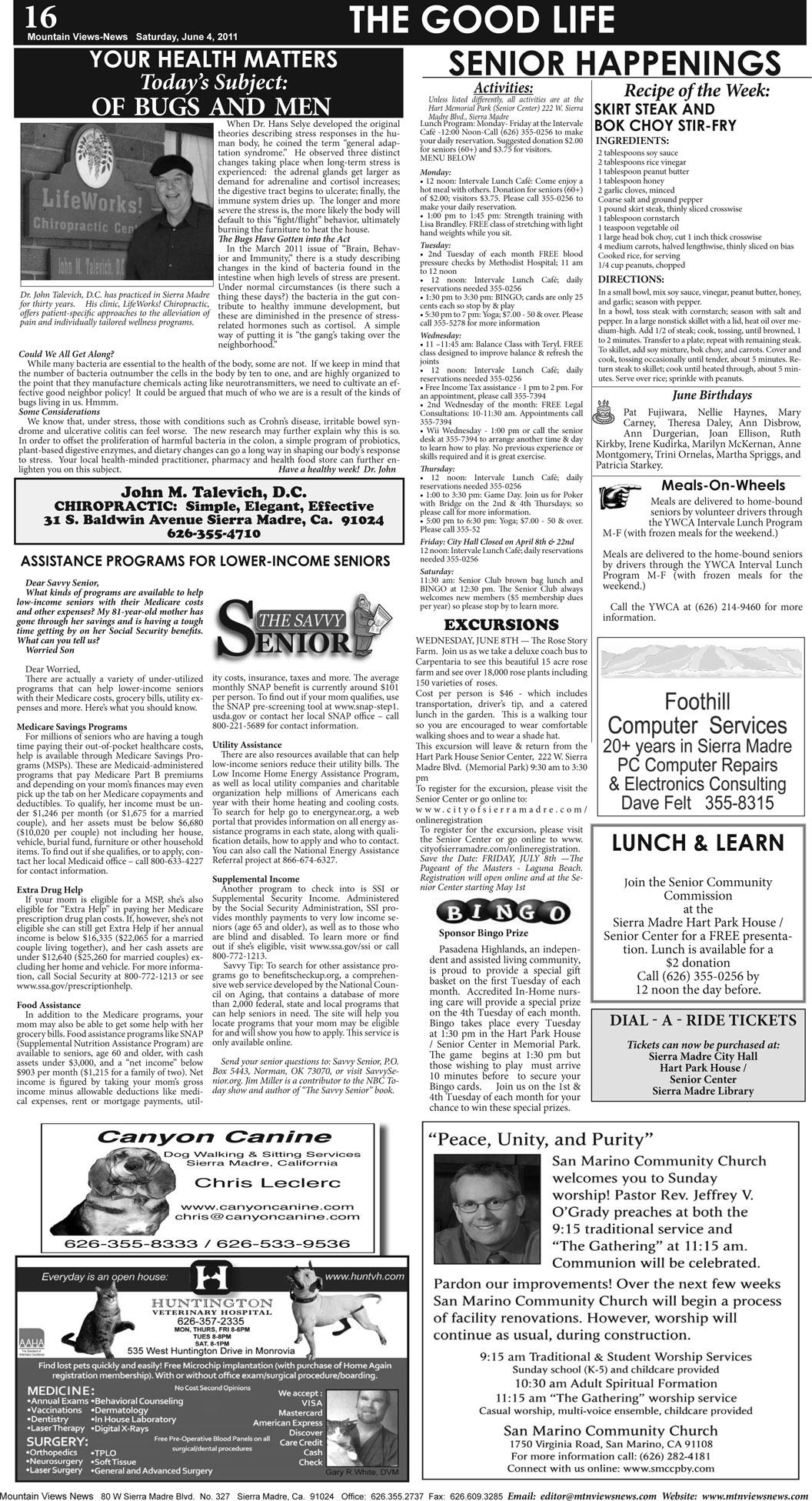 MVNews this week:  Page 16