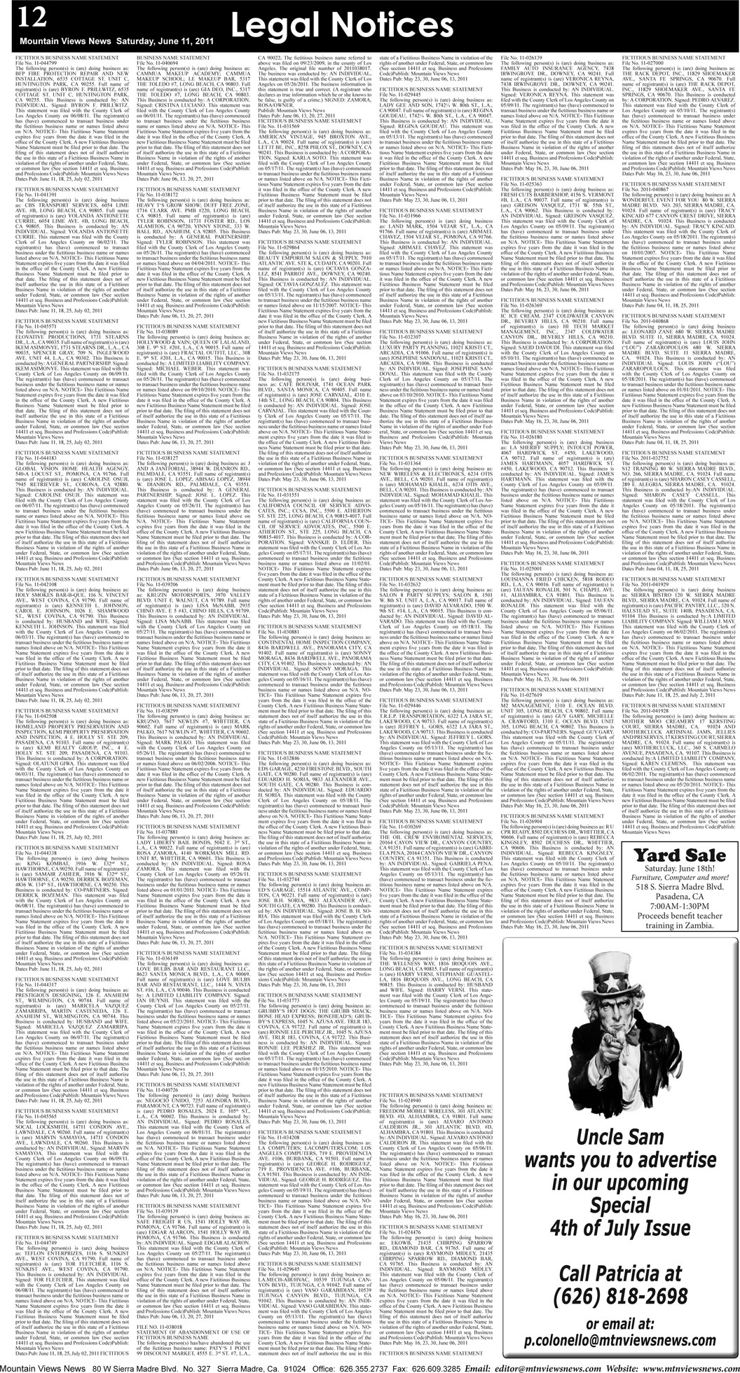 MVNews this week:  Page 12