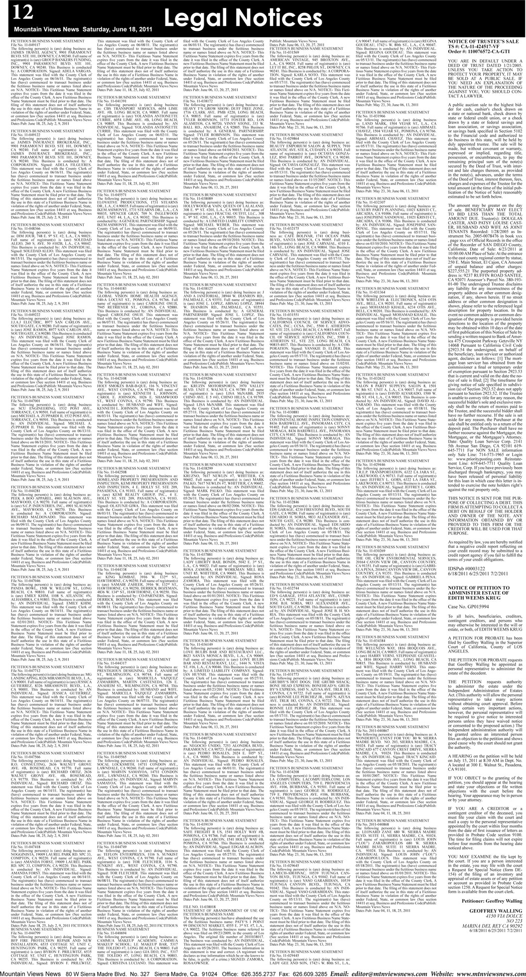 MVNews this week:  Page 12