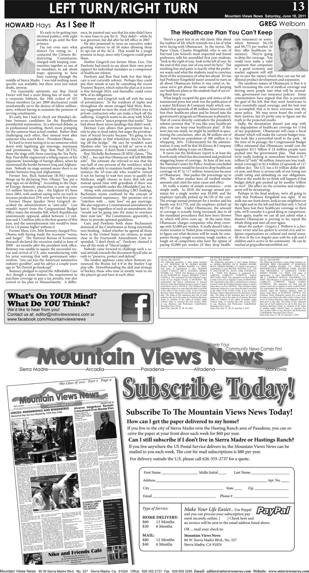 MVNews this week:  Page 13