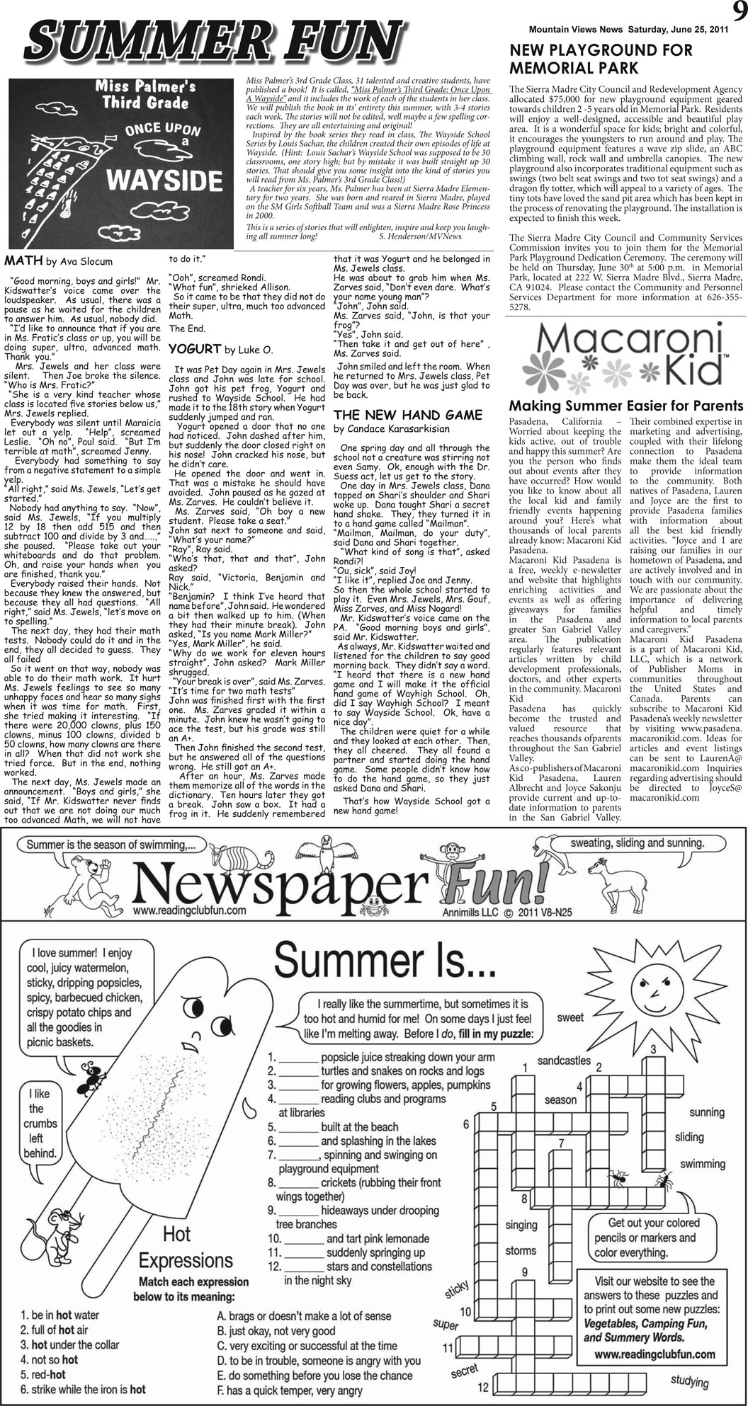 MVNews this week:  Page 9