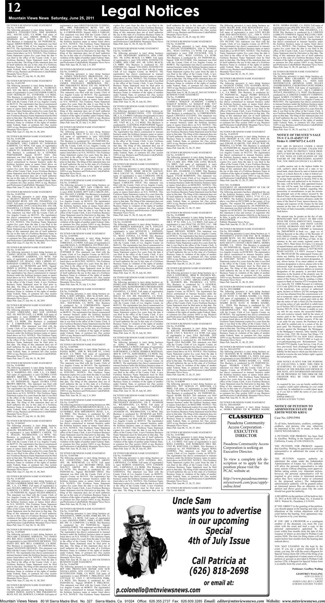 MVNews this week:  Page 12