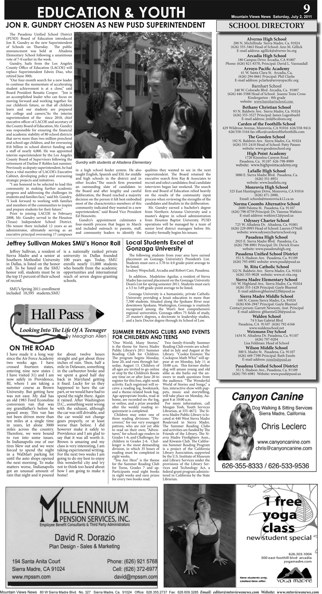 MVNews this week:  Page 9