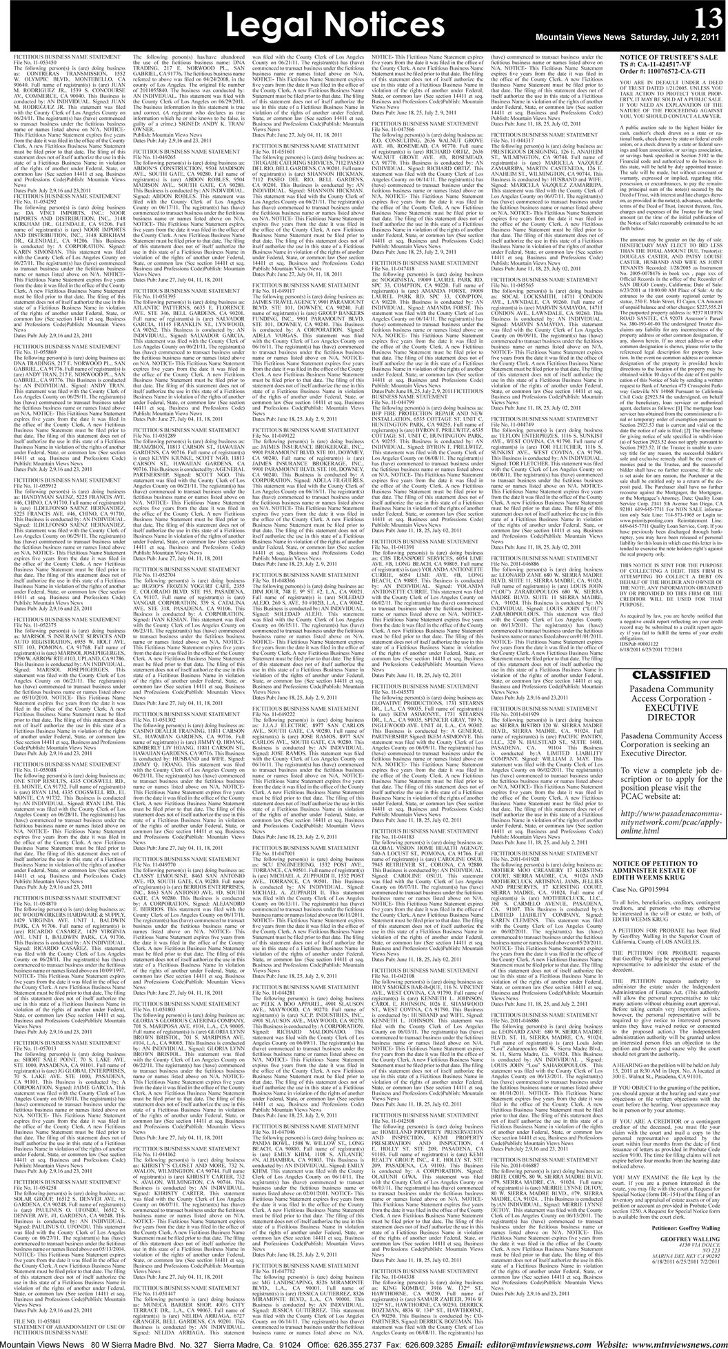 MVNews this week:  Page 13