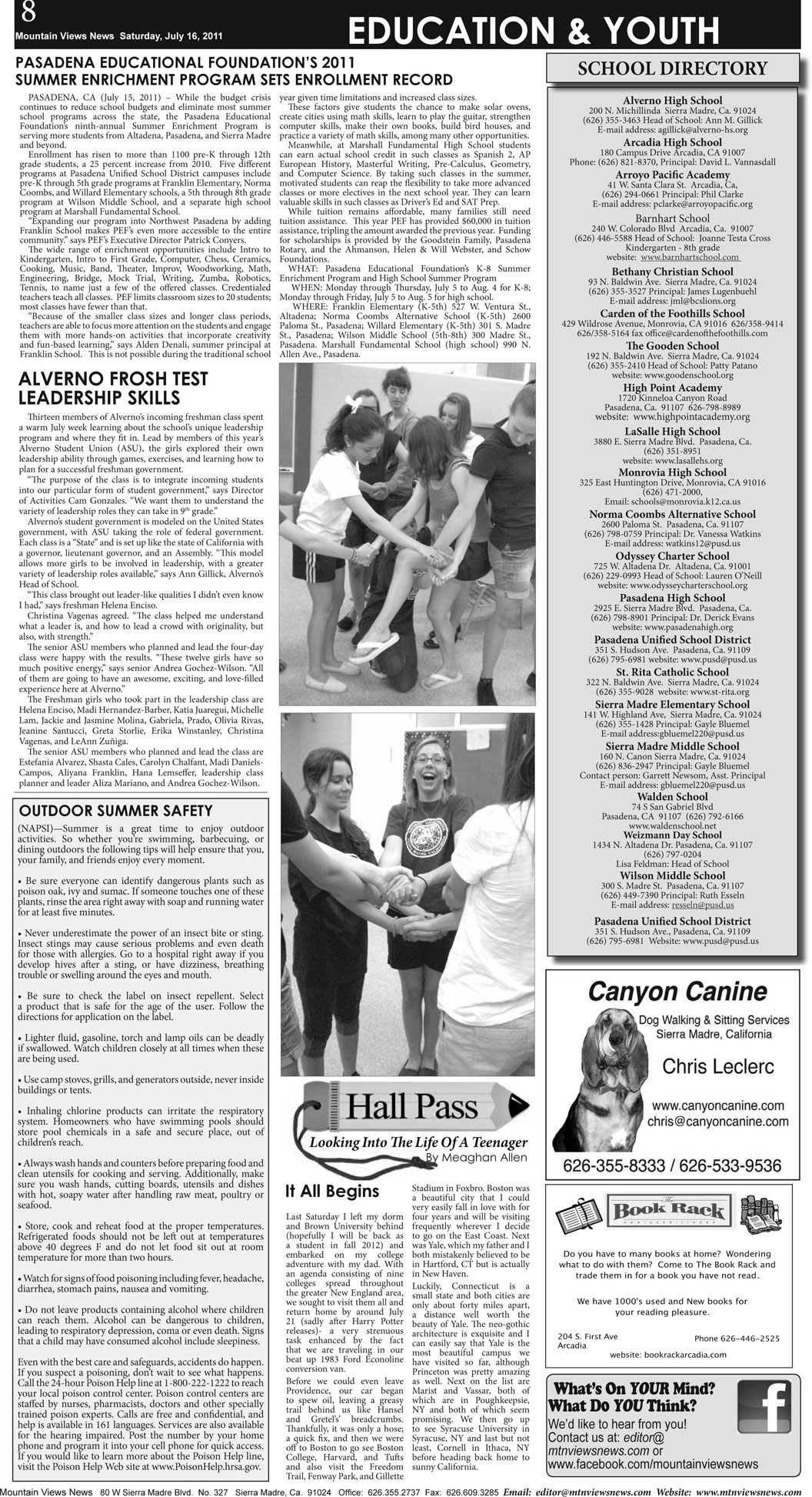 MVNews this week:  Page 8