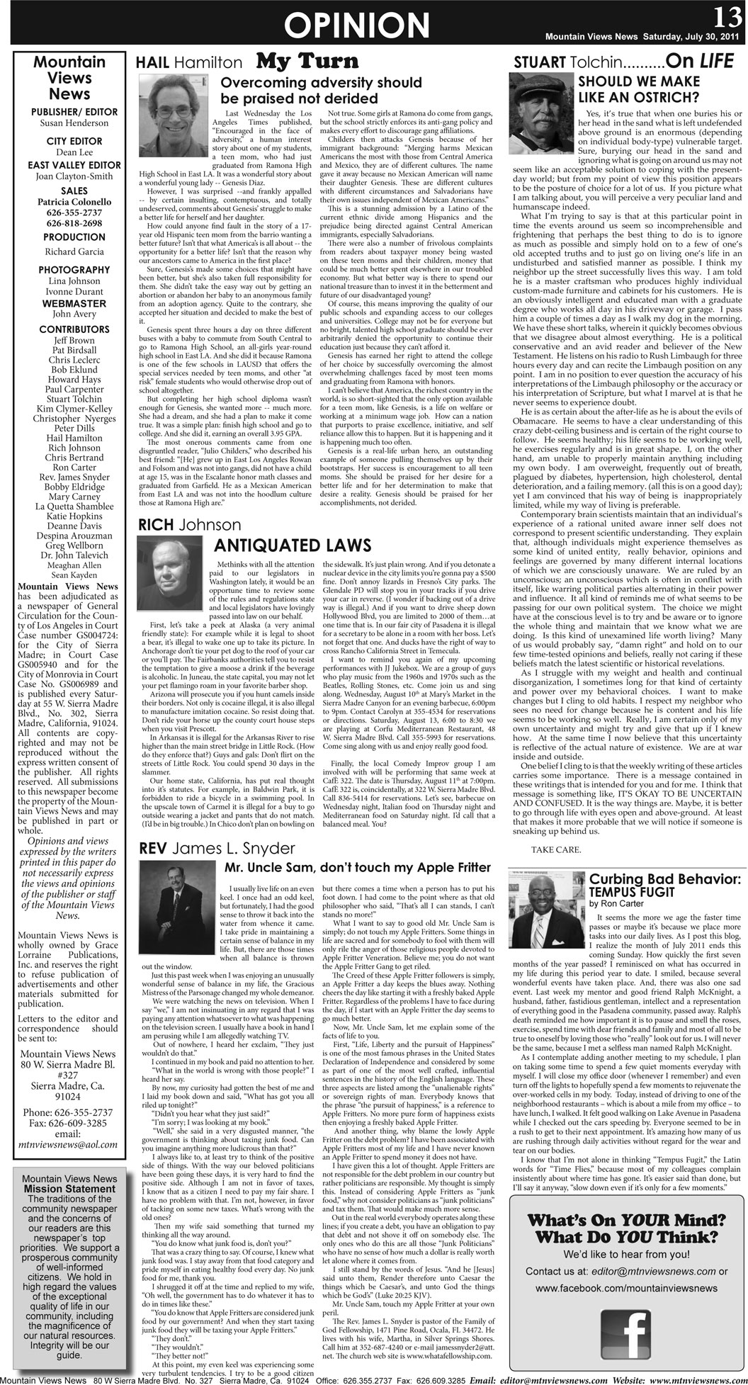 MVNews this week:  Page 13