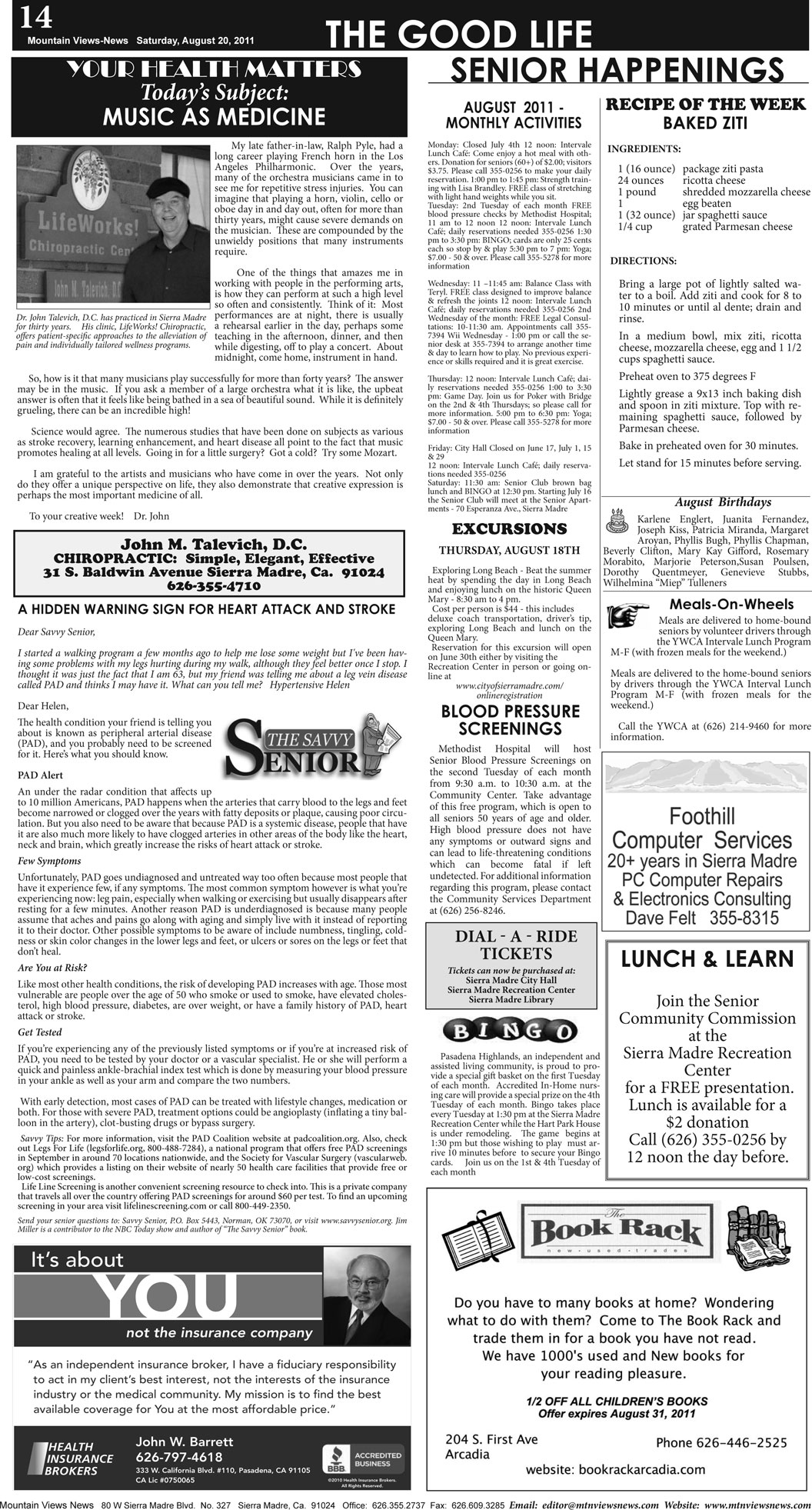 MVNews this week:  Page 14