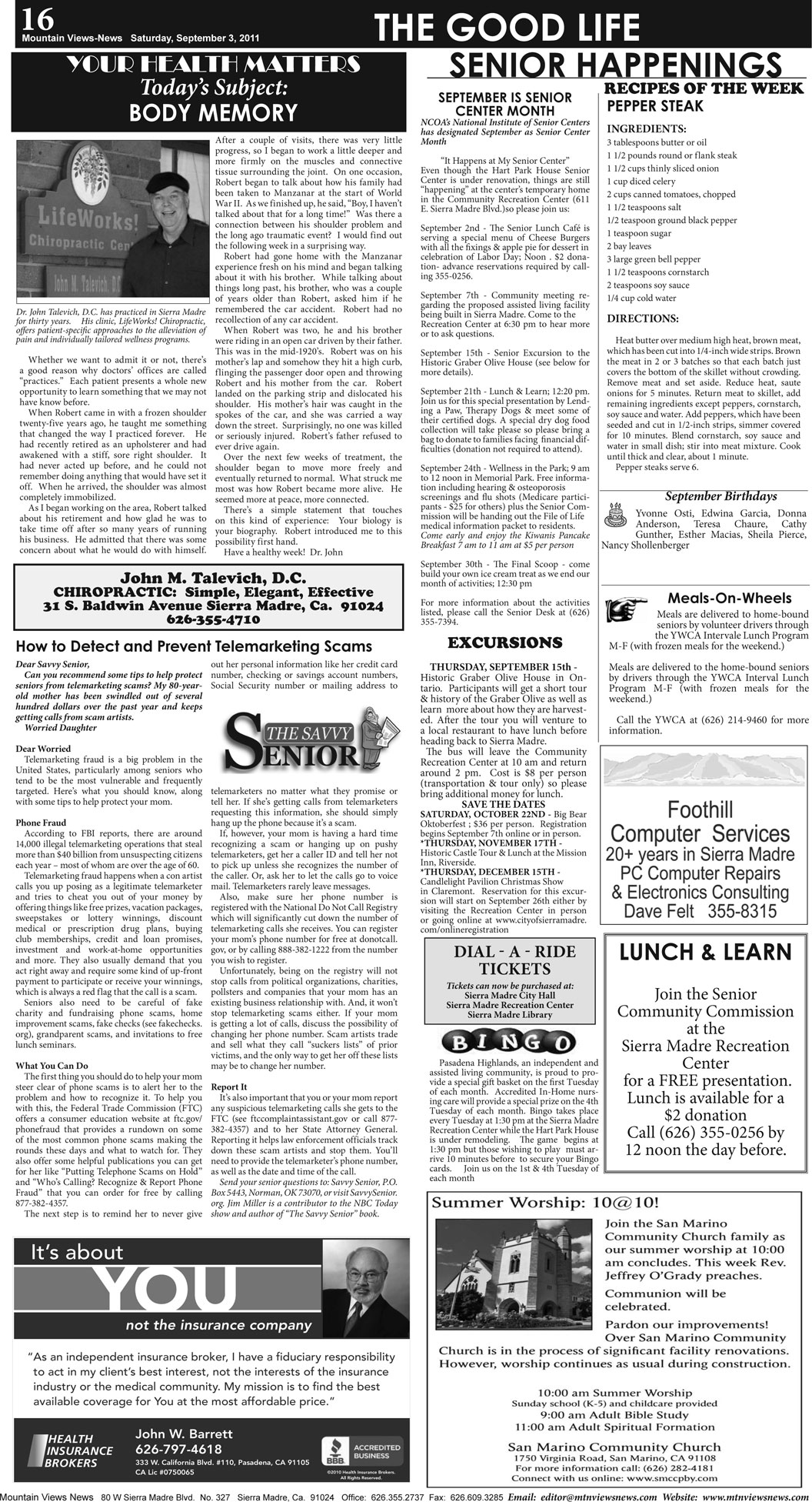 MVNews this week:  Page 16