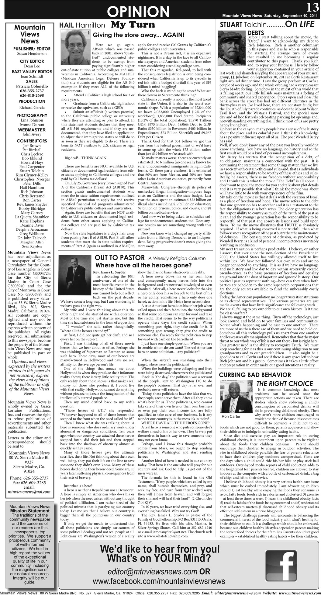 MVNews this week:  Page 13