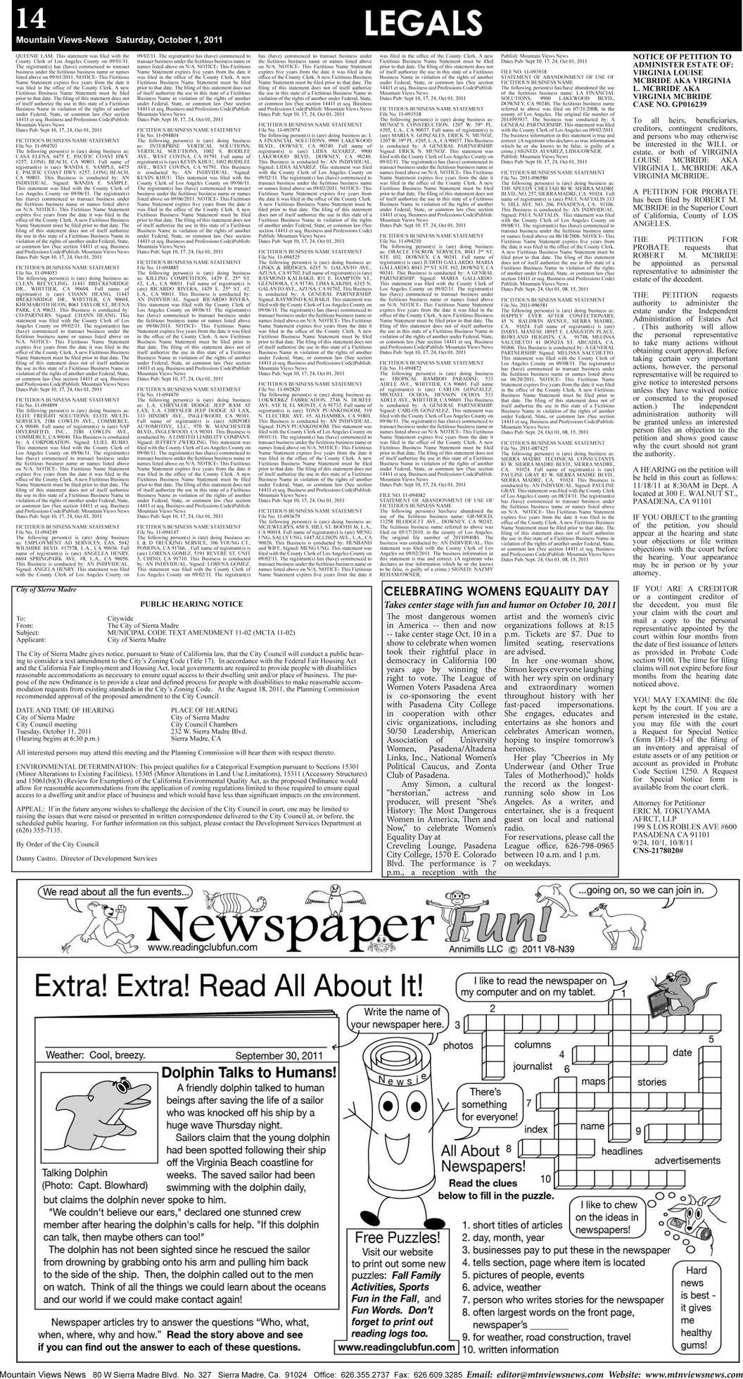 MVNews this week:  Page 14