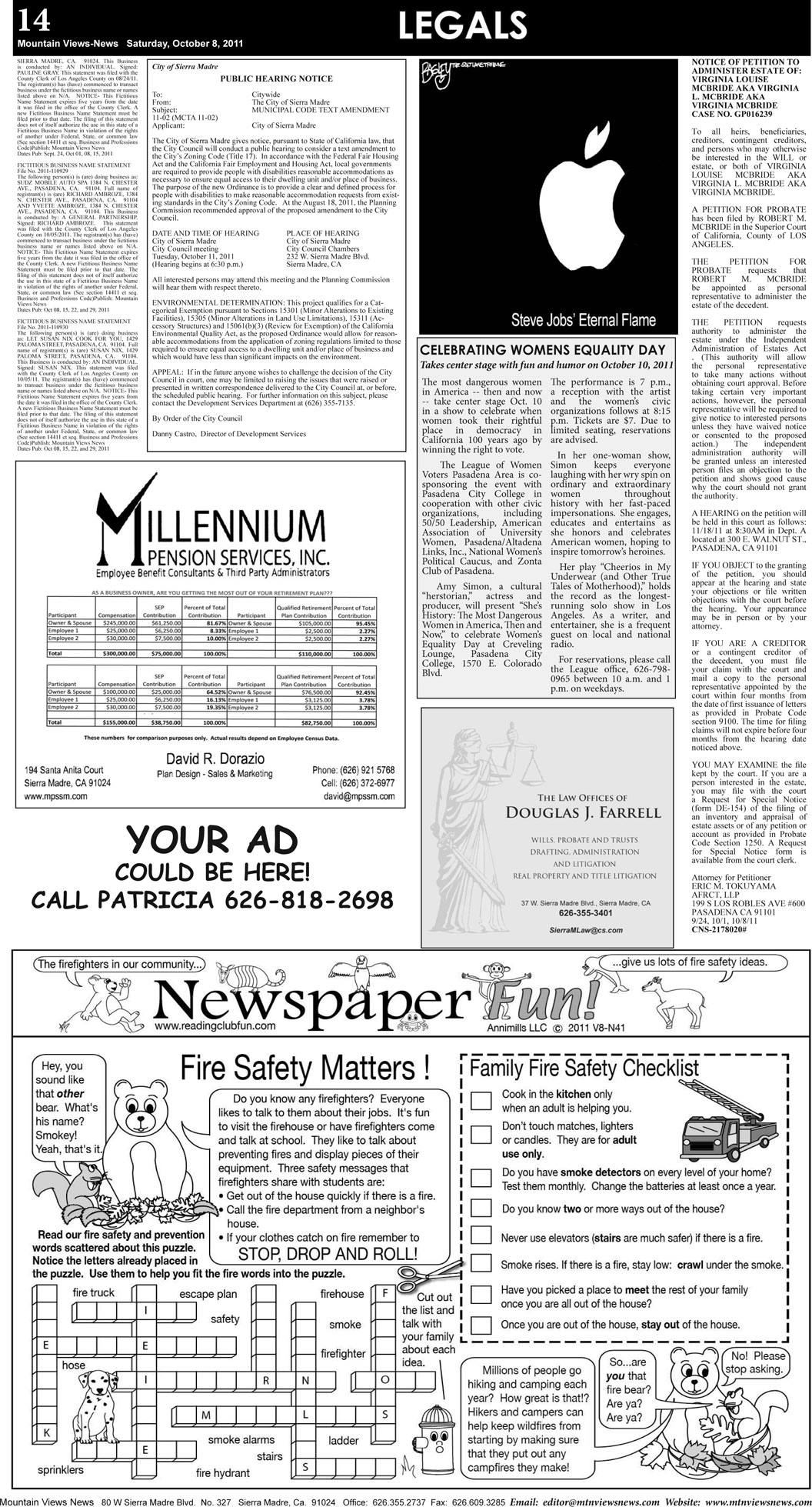 MVNews this week:  Page 14