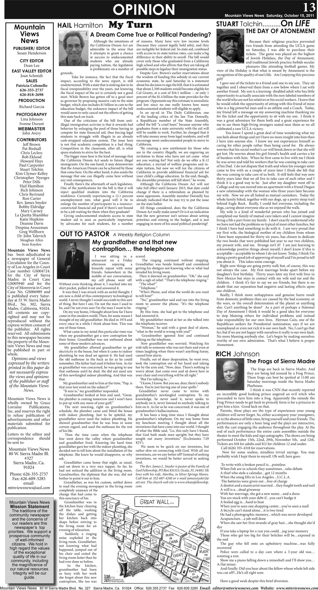 MVNews this week:  Page 13