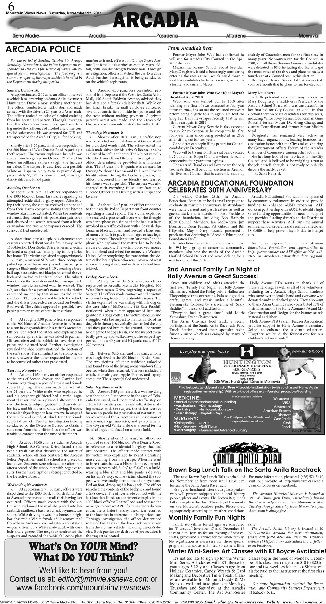 MVNews this week:  Page 6