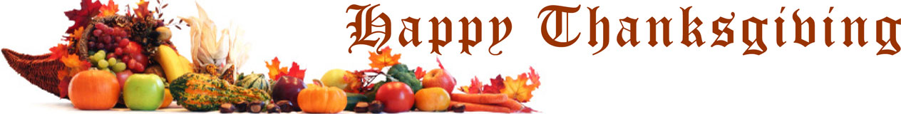 Happy Thanksgiving