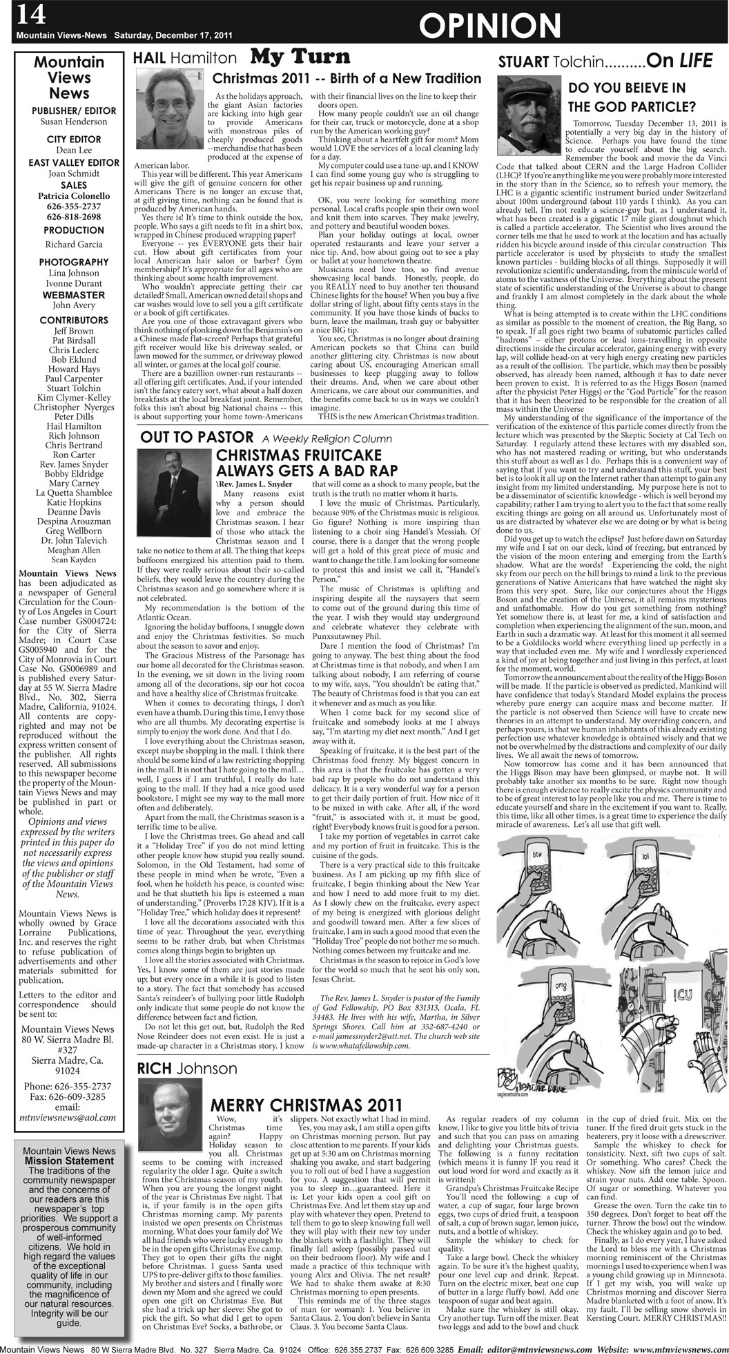 MVNews this week:  Page 14