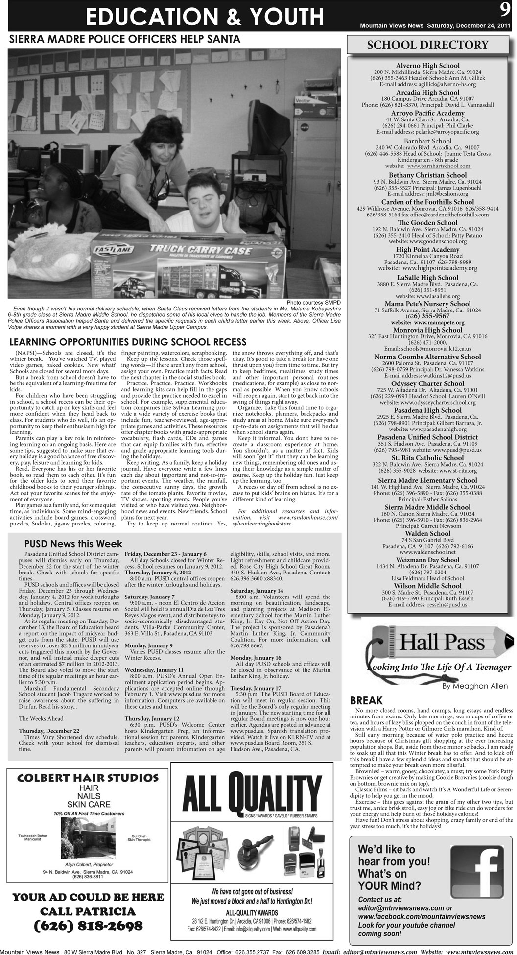 MVNews this week:  Page 9