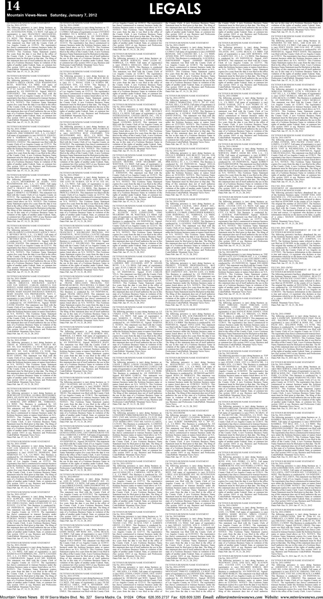 MVNews this week:  Page 14