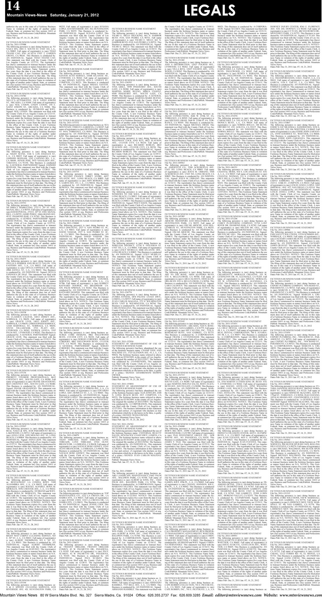 MVNews this week:  Page 14