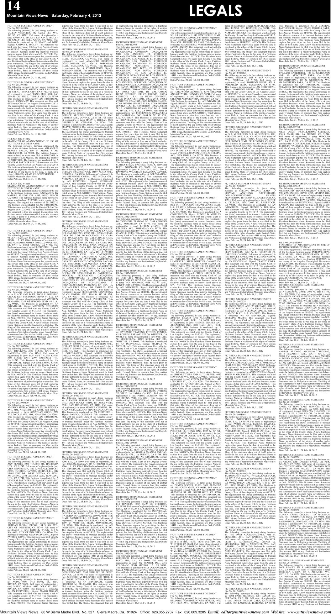 MVNews this week:  Page 14