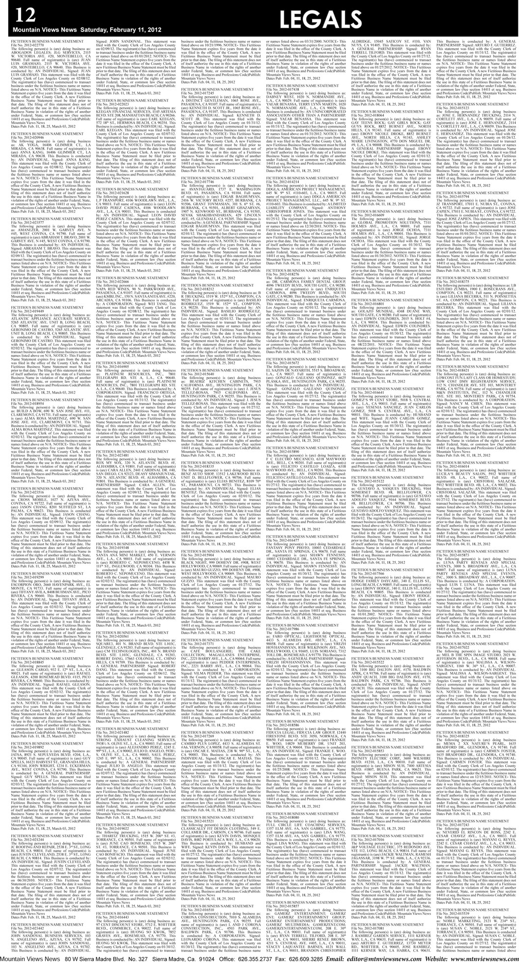 MVNews this week:  Page 12