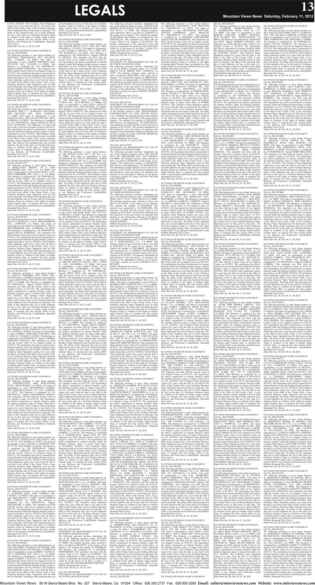 MVNews this week:  Page 13