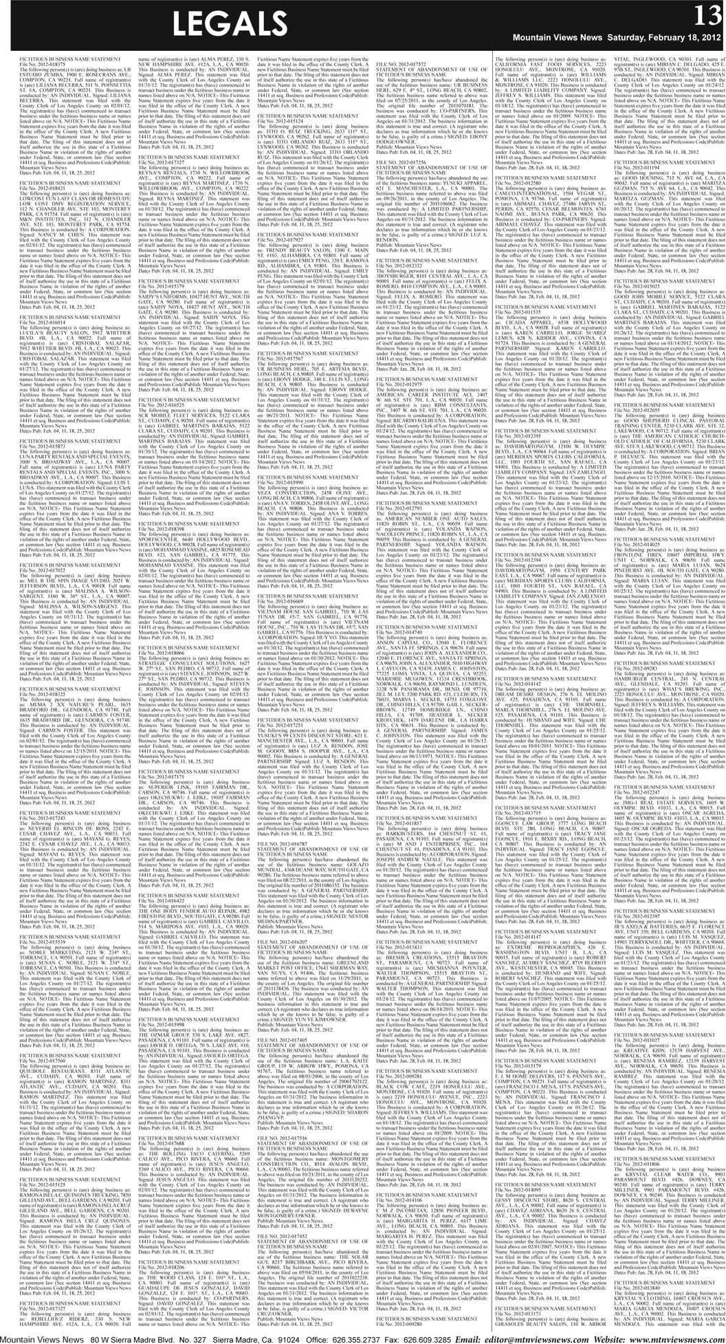 MVNews this week:  Page 13