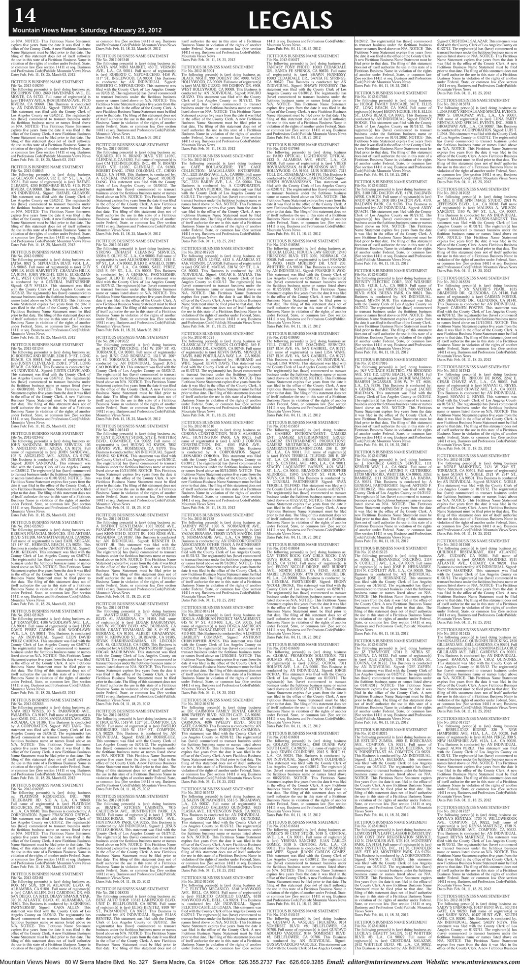 MVNews this week:  Page 14