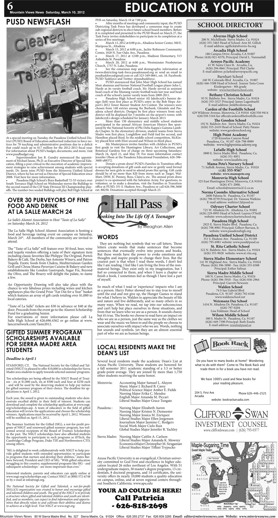 MVNews this week:  Page 6