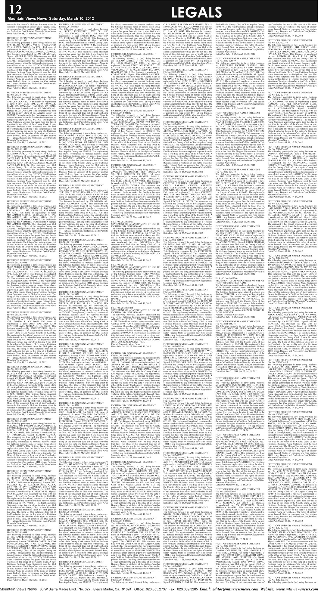 MVNews this week:  Page 12