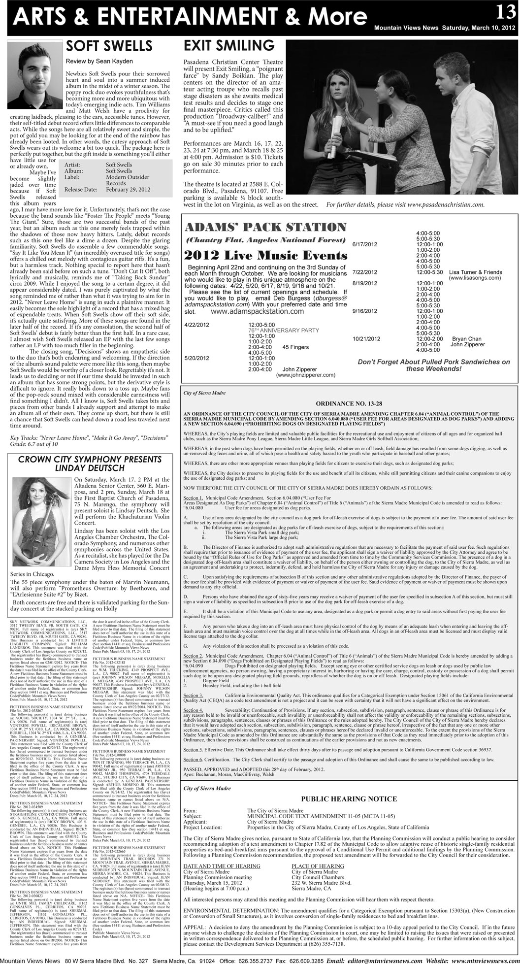 MVNews this week:  Page 13