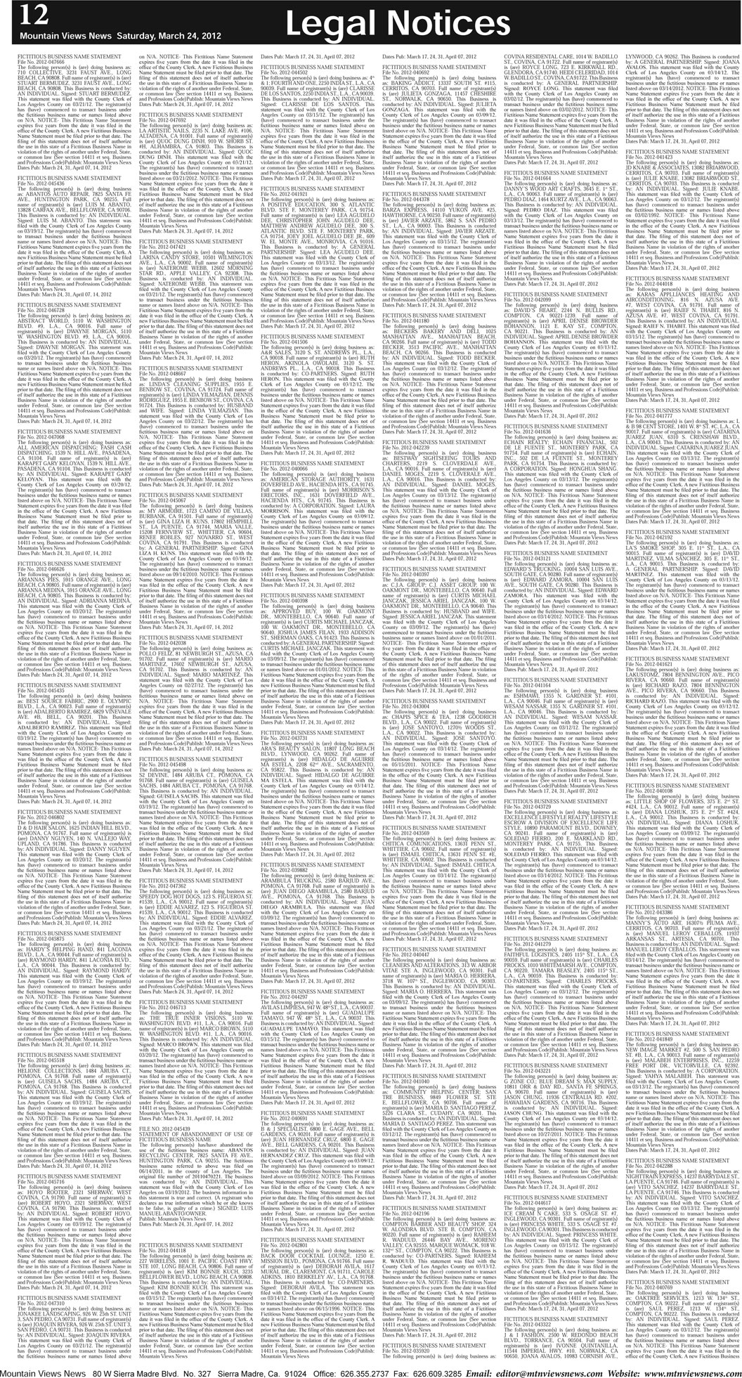 MVNews this week:  Page 12