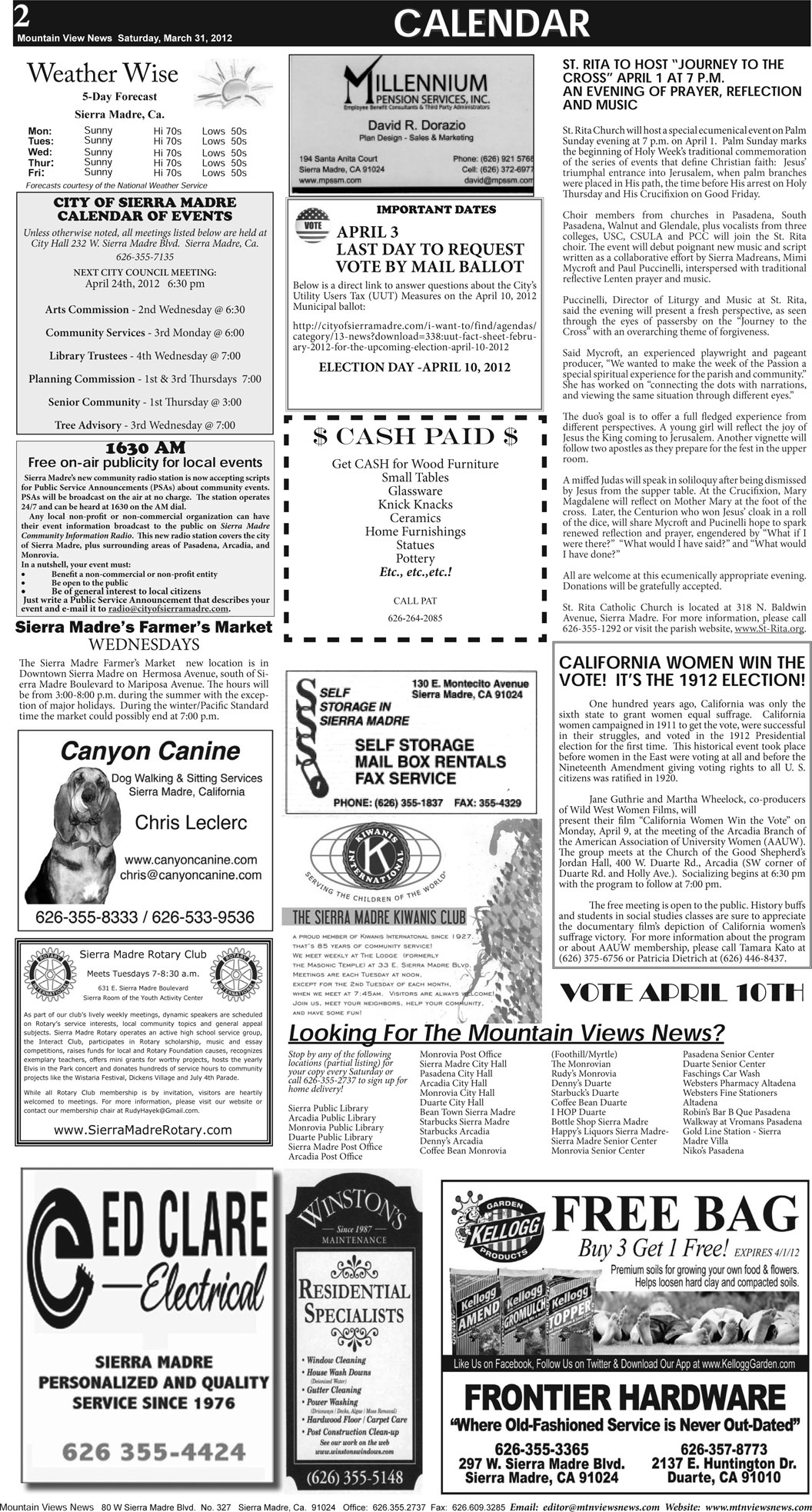 MVNews this week:  Page A-2