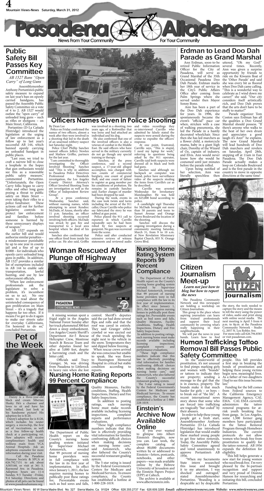 MVNews this week:  Page A-4