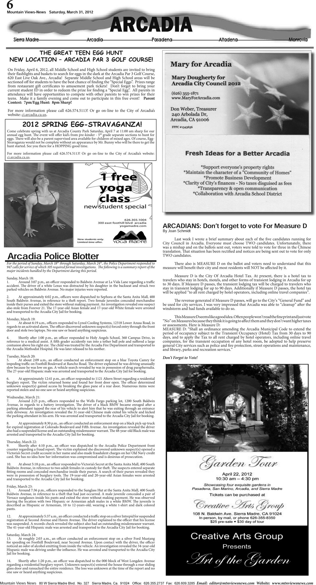 MVNews this week:  Page A-6