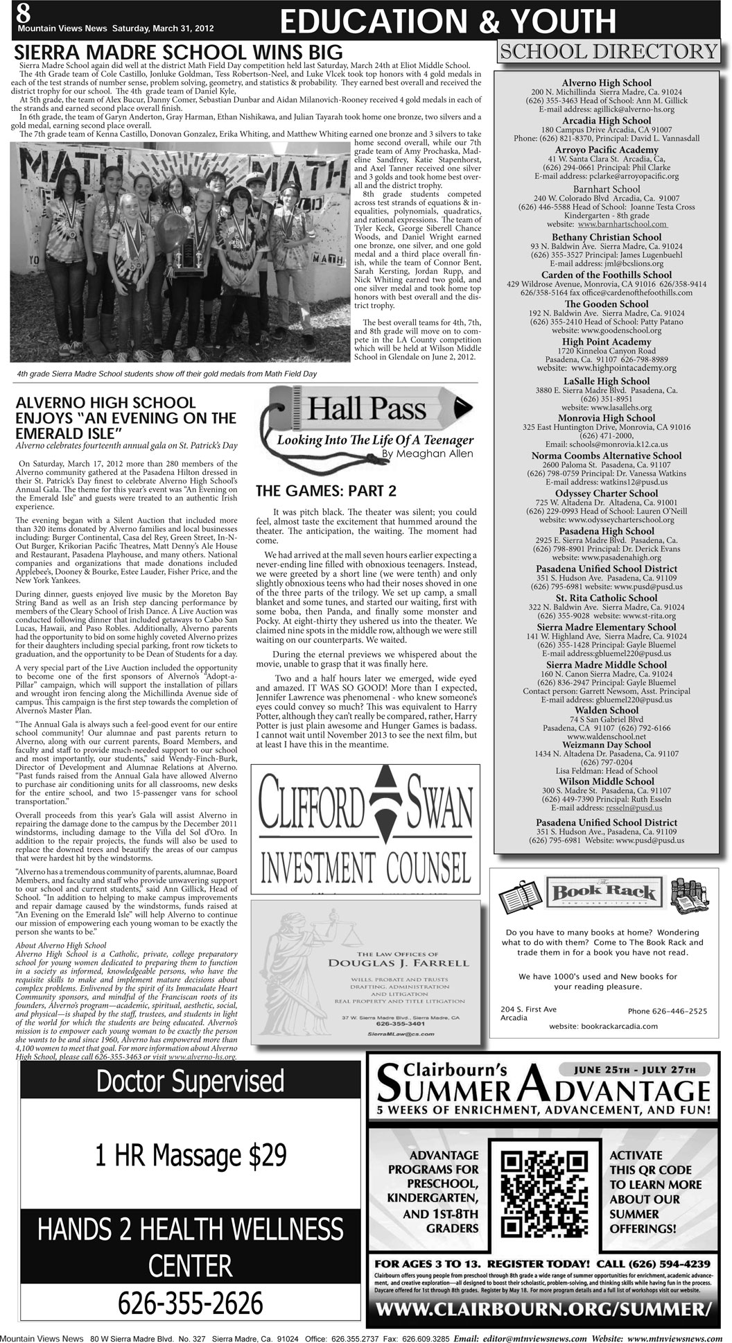 MVNews this week:  Page A-8