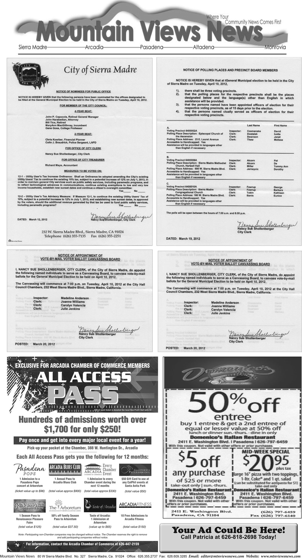 MVNews this week:  Page B-2