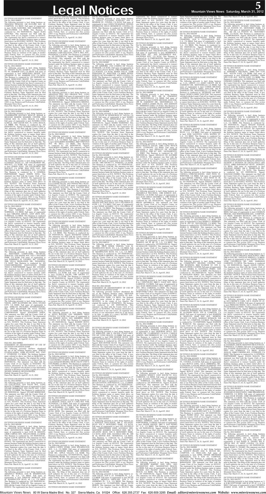 MVNews this week:  Page B-5