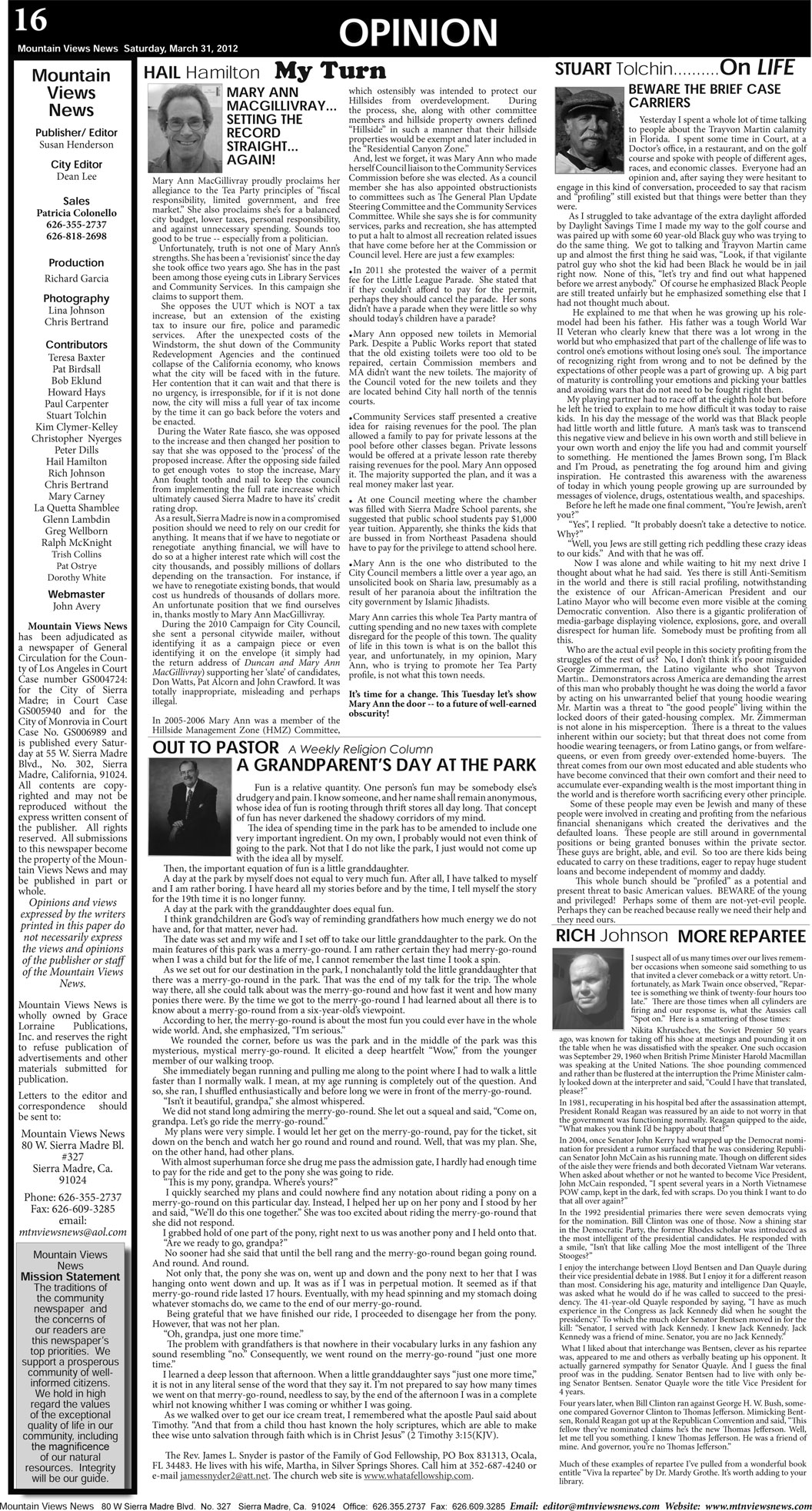 MVNews this week:  Page B-8