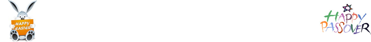 Happy Easter / Happy Passover