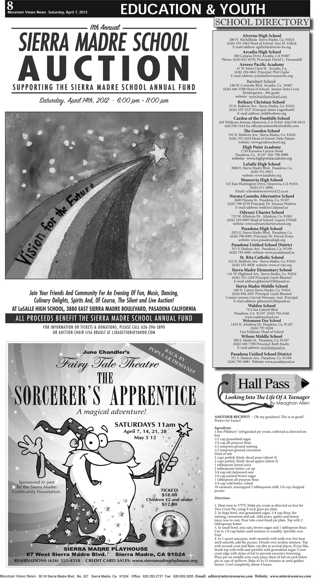 MVNews this week:  Page A-8