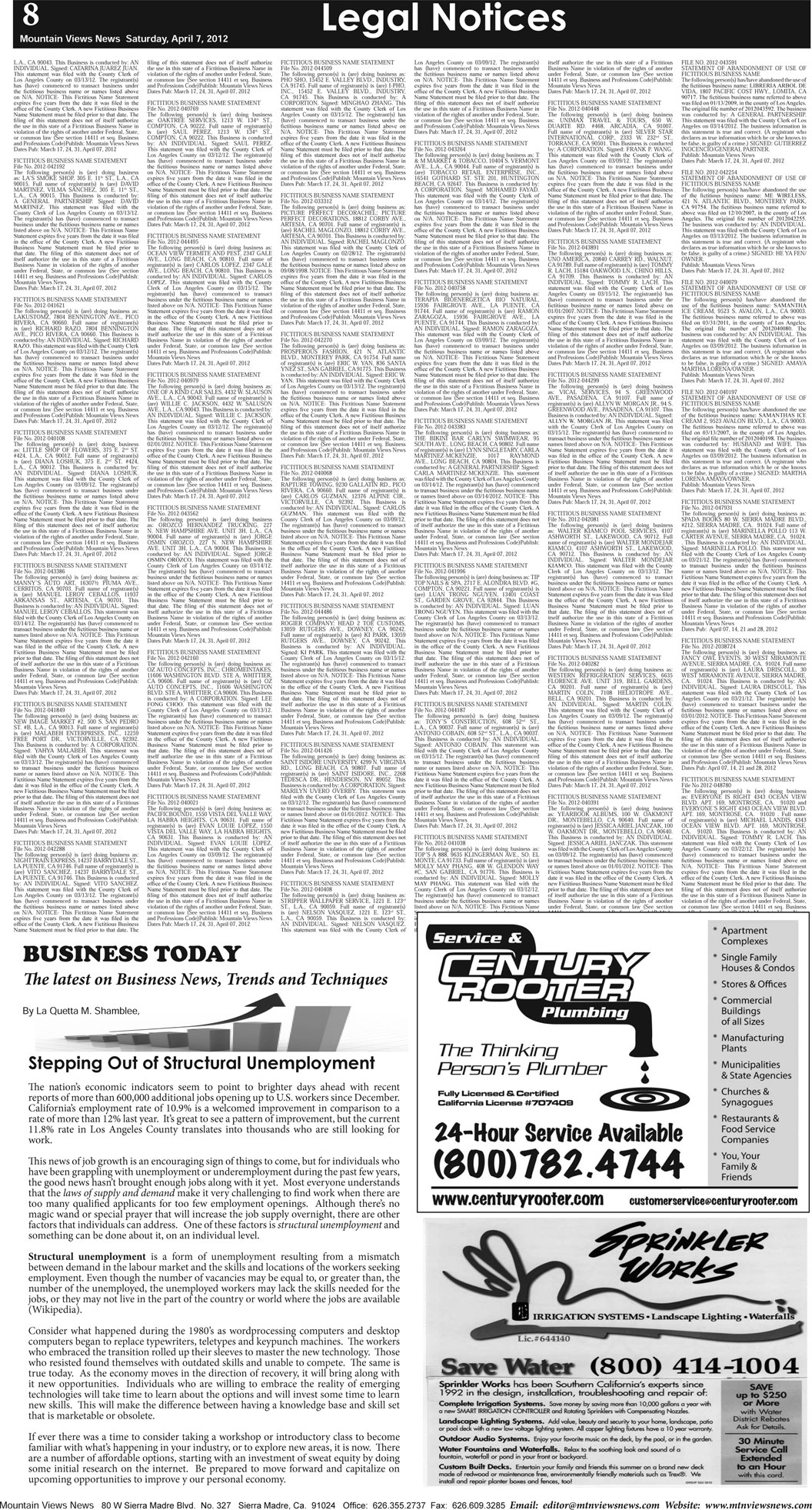 MVNews this week:  Page B-8