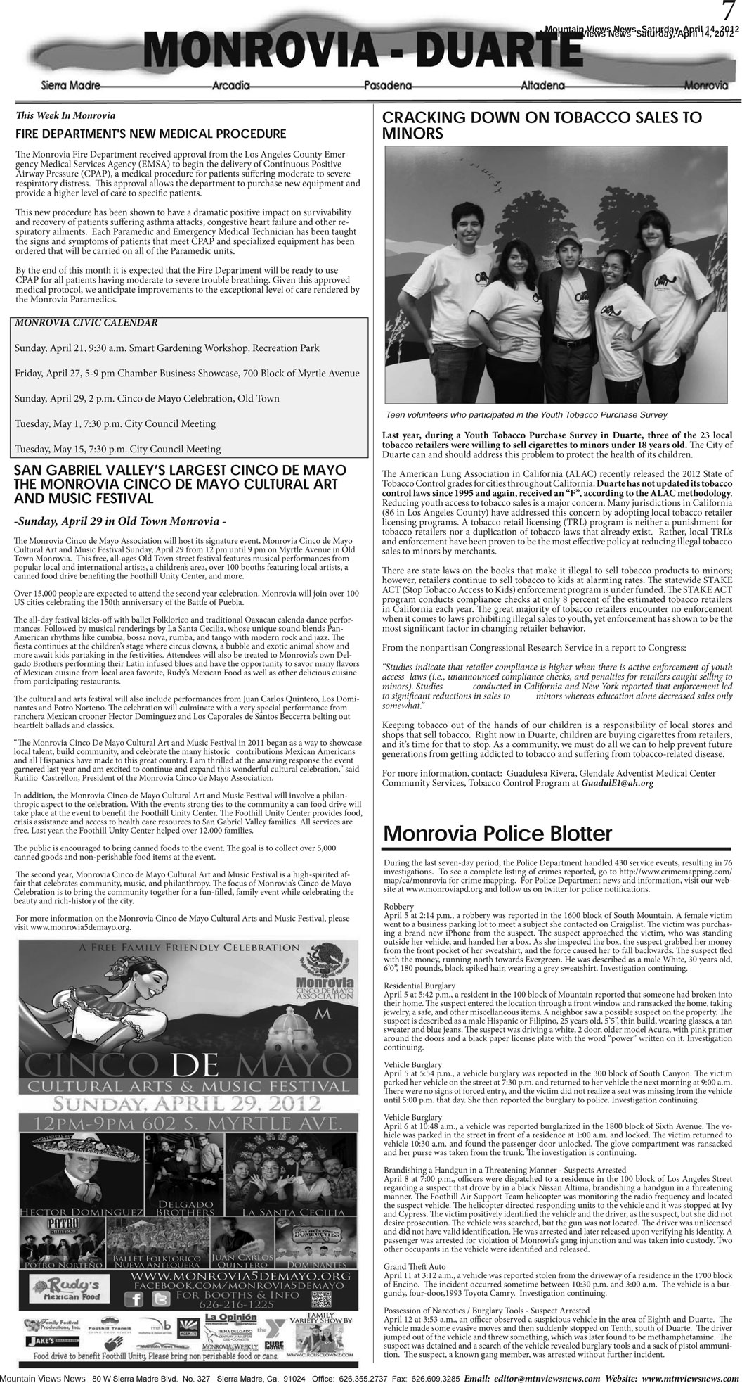 MVNews this week:  Page A-7