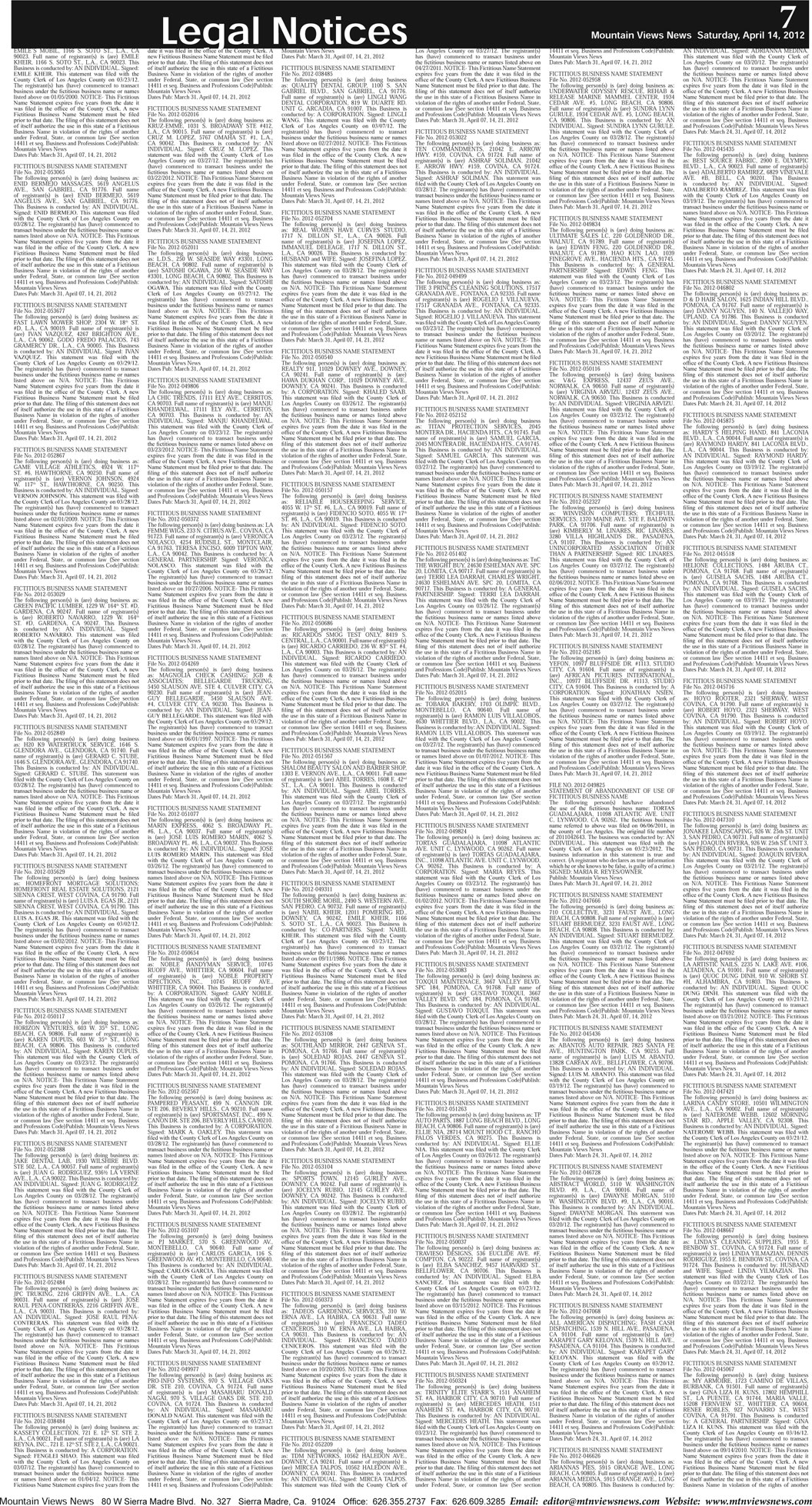 MVNews this week:  Page B-7