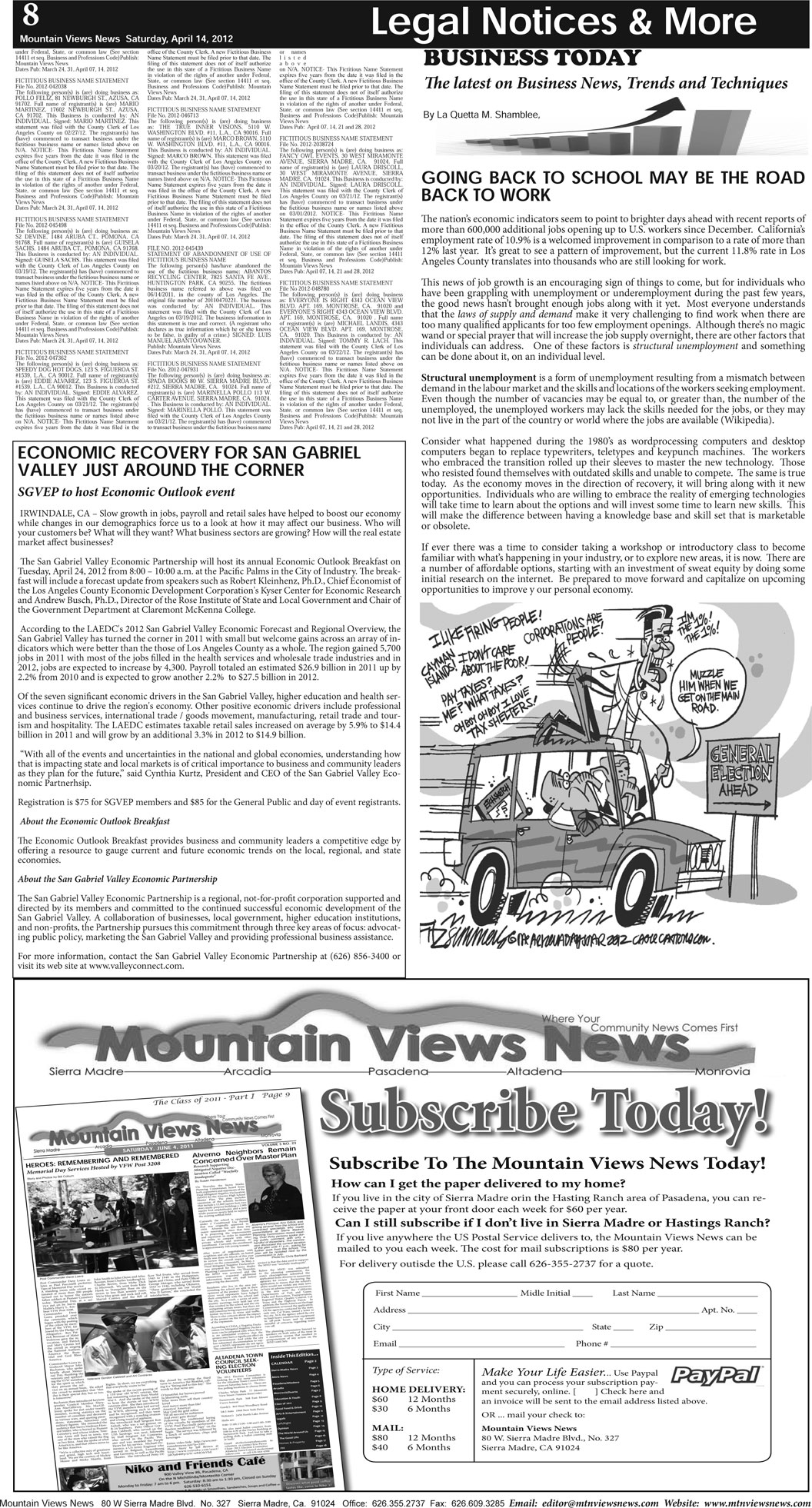 MVNews this week:  Page B-8