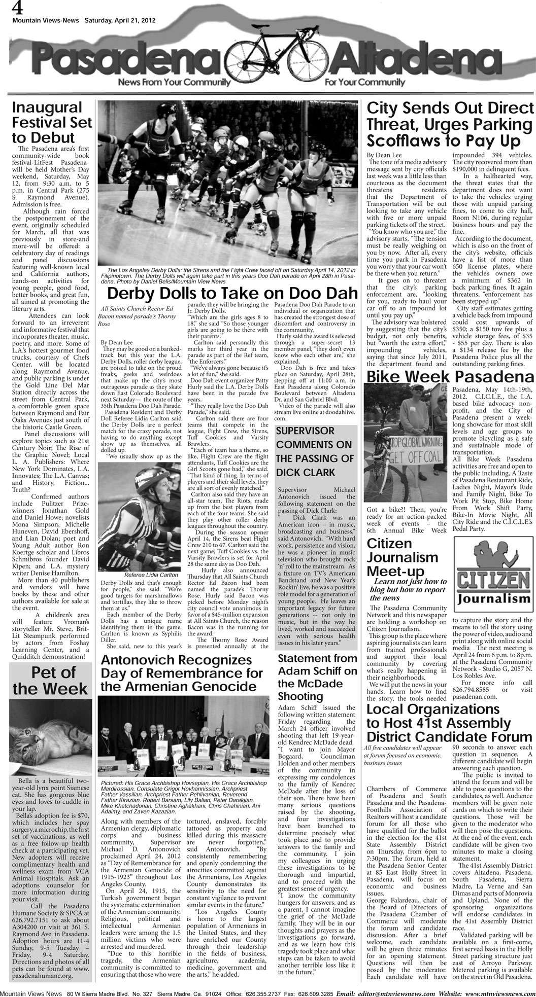 MVNews this week:  Page A-4