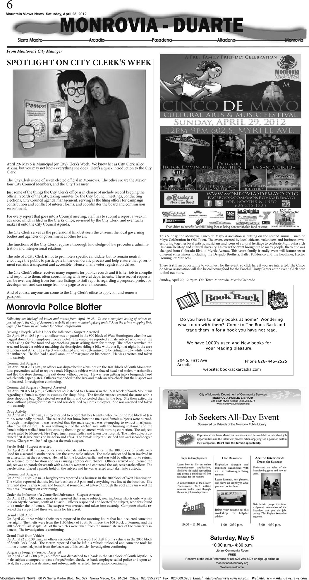 MVNews this week:  Page 6
