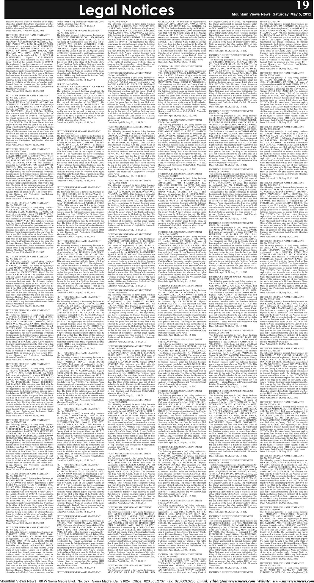 MVNews this week:  Page 19