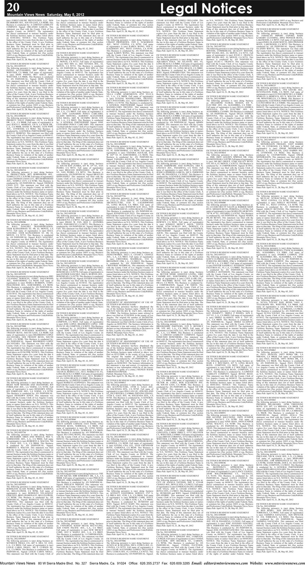 MVNews this week:  Page 20